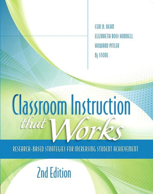 Classroom Instruction That Works: Researchbased Strategies For Increasing Student Achievement (Pearson Teacher Education / Ascd,Used