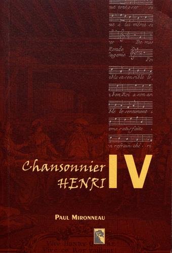 Chansonnier Henri IV (French Edition),Used