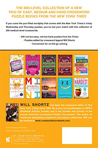The New York Times Strictly Medium Crossword Puzzles Volume 1: 200 Medium Puzzles,Used