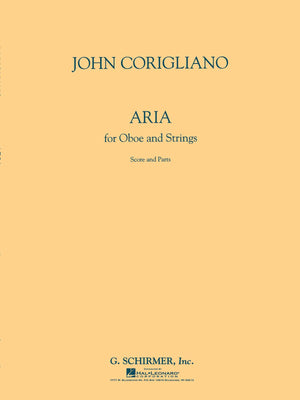 Aria for Oboe and Strings: Score and Parts,Used