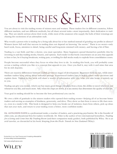 Entries & Exits: Visits to 16 Trading Rooms (Wiley Trading),Used