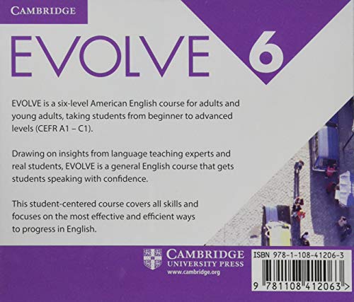 Evolve Level 6 Class Audio CDs,Used