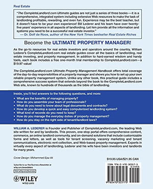 The CompleteLandlord.com Ultimate Property Management Handbook,Used