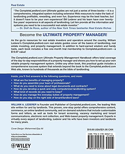 The CompleteLandlord.com Ultimate Property Management Handbook,Used
