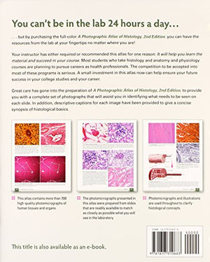 A Photographic Atlas of Histology,Used