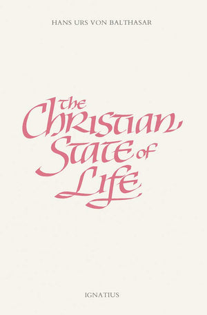 The Christian State Of Life