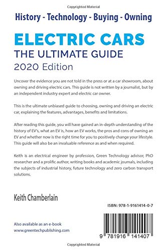 Electric Cars: The Ultimate Guide.: 2020 Edition (Colour),Used