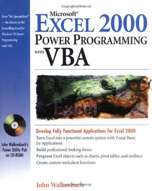 Microsoft Excel 2000 Power Programming With Vba,New