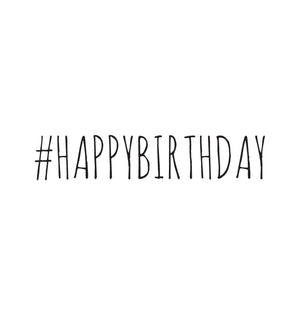 #HAPPYBIRTHDAY, Birthday Party Guest Book, Boy or Girl, Happy Birthday Guest Book, Keepsake Birthday Gift, Wishes, Party Guest B,Used