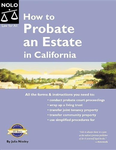 How to Probate an Estate in California,Used