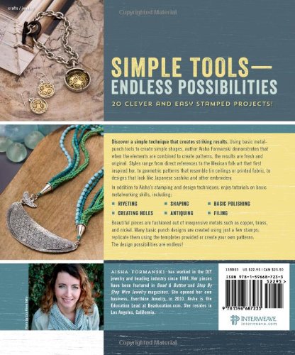 New Directions in Punched Metal Jewelry: 20 Clever and Easy Stamped Projects,Used