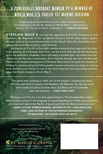Battleground Pacific: A Marine Rifleman'S Combat Odyssey In K/3/5