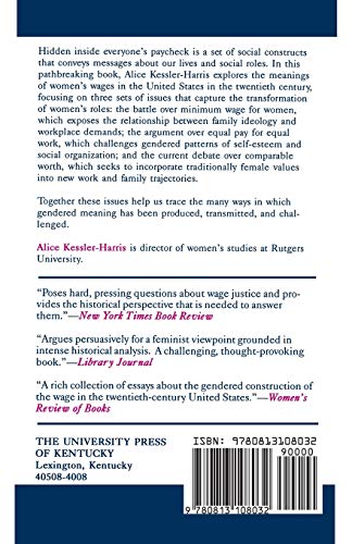 A Woman's Wage: Historical Meanings and Social Consequences,Used