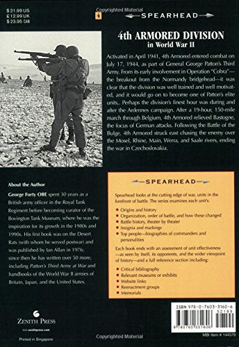 4Th Armored Division In World War Ii (Spearhead)