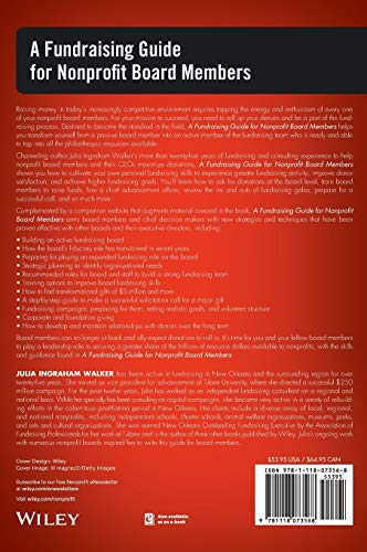 A Fundraising Guide for Nonprofit Board Members,Used