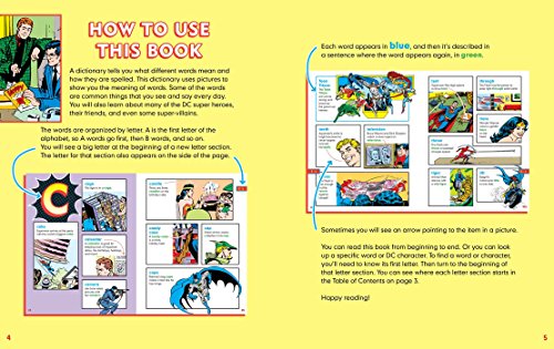 Super Heroes: My First Dictionary (8) (DC Super Heroes),Used