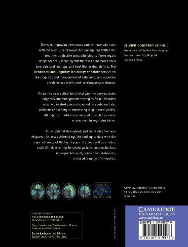 The Behavioral and Cognitive Neurology of Stroke,Used