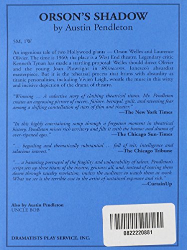 Orson's Shadow  Acting Edition,Used