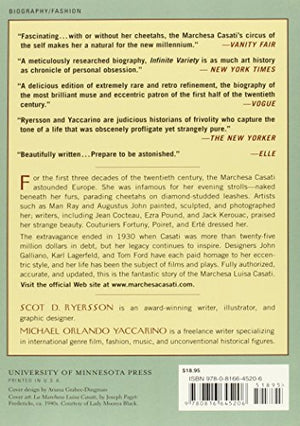 Infinite Variety: The Life And Legend Of The Marchesa Casati (Definitive Edition),New