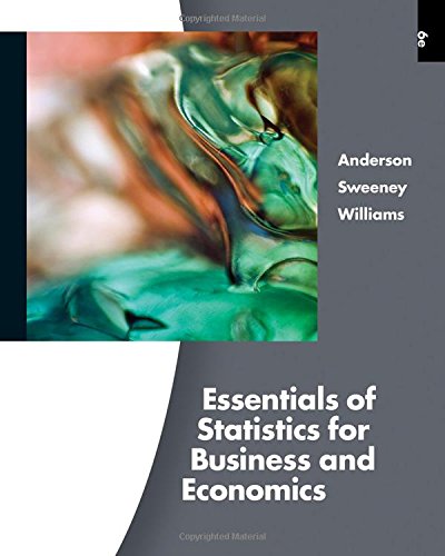 Essentials of Statistics for Business and Economics (with Online Content Printed Access Card) (Available Titles Aplia),New