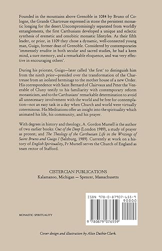 The Meditations of Guigo, I: Prior of the Charterhouse (Cistercian Studies Series) (Volume 155),Used