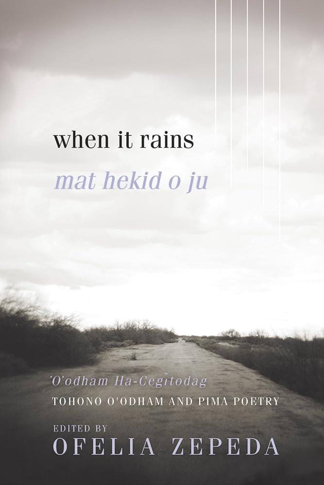 When It Rains: Tohono O'Odham And Pima Poetry (Volume 7) (Sun Tracks),Used
