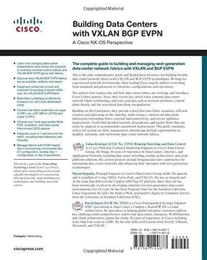 Building Data Centers with VXLAN BGP EVPN: A Cisco NXOS Perspective (Networking Technology),Used