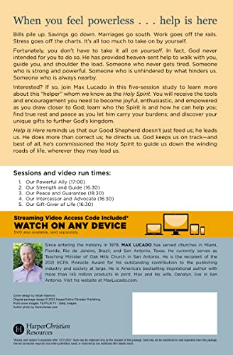 Help Is Here Bible Study Guide plus Streaming Video: Finding Fresh Strength and Purpose in the Power of the Holy Spirit,Used