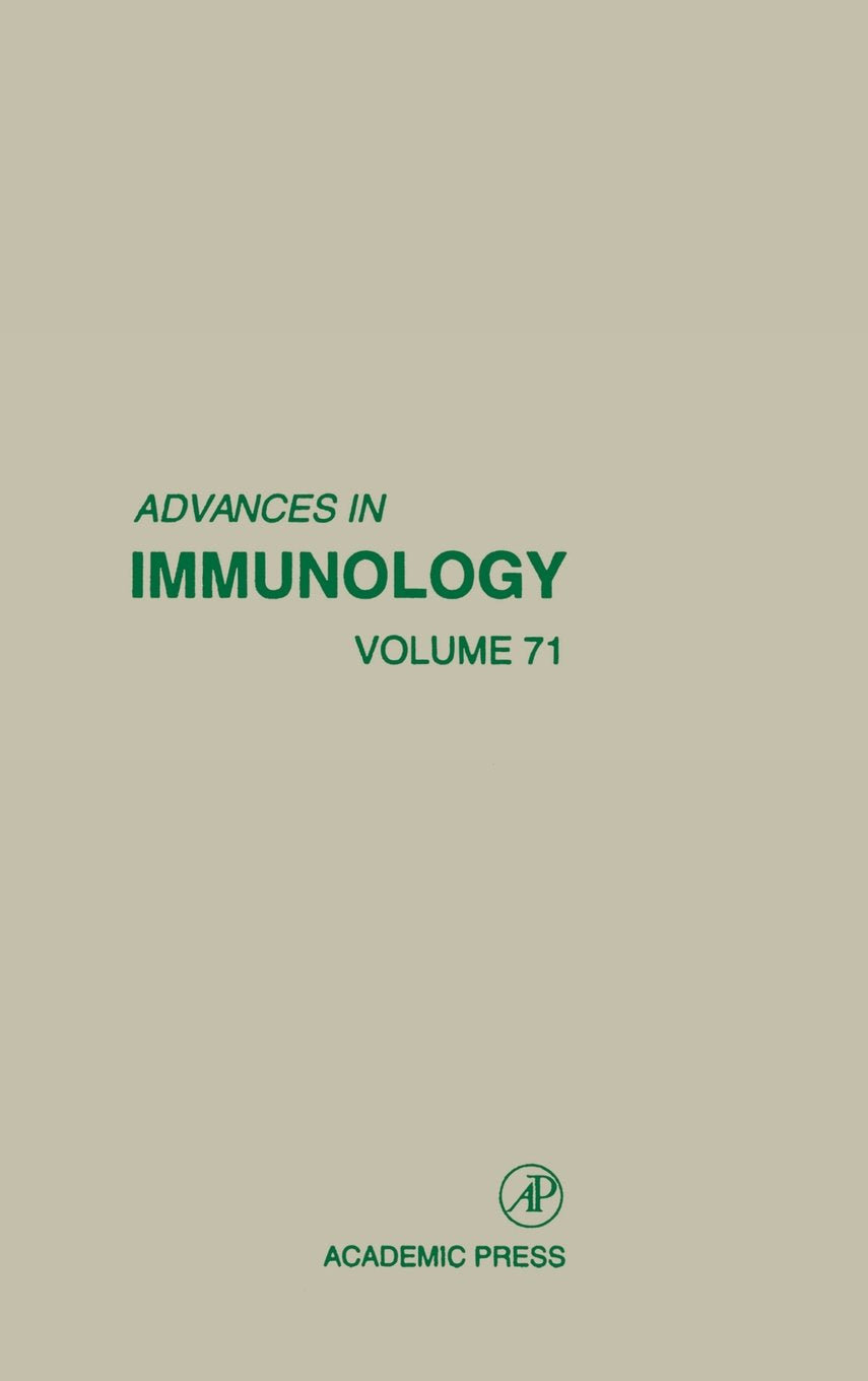 Advances In Immunology (Volume 71),New