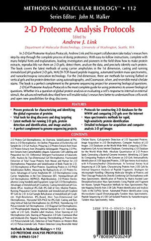 2D Proteome Analysis Protocols (Methods in Molecular Biology, 112),Used