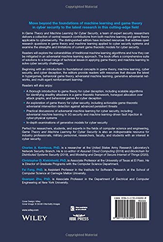 Game Theory and Machine Learning for Cyber Security,Used