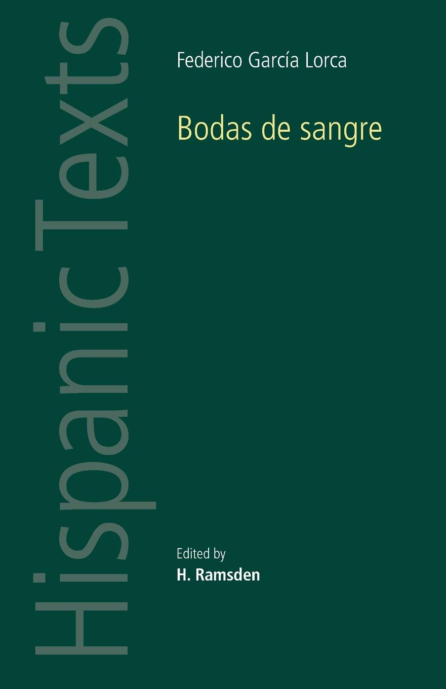Bodas de sangre (Hispanic Texts),New
