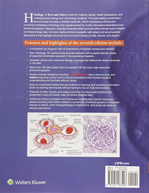 Histology: A Text and Atlas: With Correlated Cell and Molecular Biology,Used