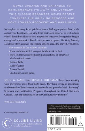 The Grief Recovery Handbook, 20Th Anniversary Expanded Edition: The Action Program For Moving Beyond Death, Divorce, And Other L,New
