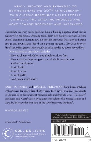 The Grief Recovery Handbook, 20Th Anniversary Expanded Edition: The Action Program For Moving Beyond Death, Divorce, And Other L,New