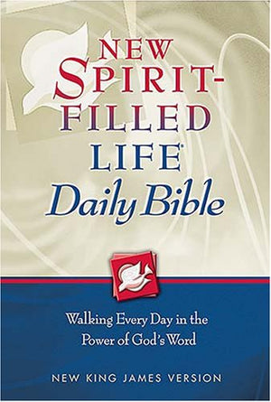 New SpiritFilled Life Daily Bible: New King James Version,Used