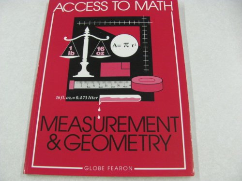 Access to Math: Measurements and Geometry,Used