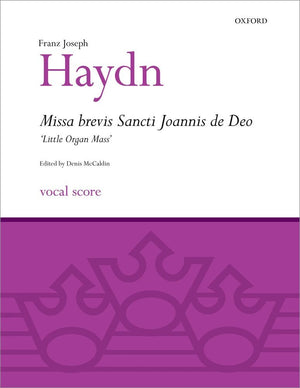 Missa Brevis Sancti / Joannis de Deo,Used