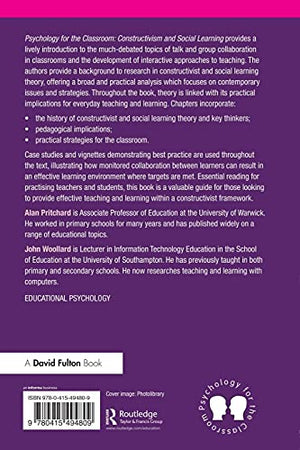 Psychology for the Classroom: Constructivism and Social Learning,Used