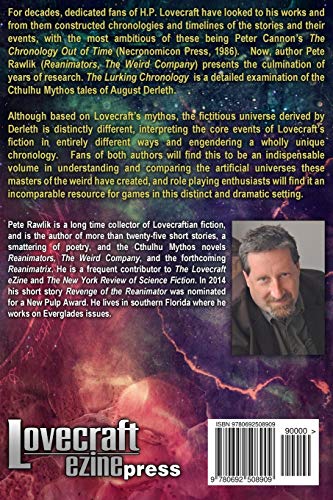 The Lurking Chronology: A Timeline of the Derleth Mythos,Used