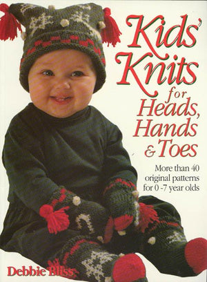 Kid's Knits for Heads, Hands, and Toes: More Than 40 Original Patterns for 07 Years Olds,Used