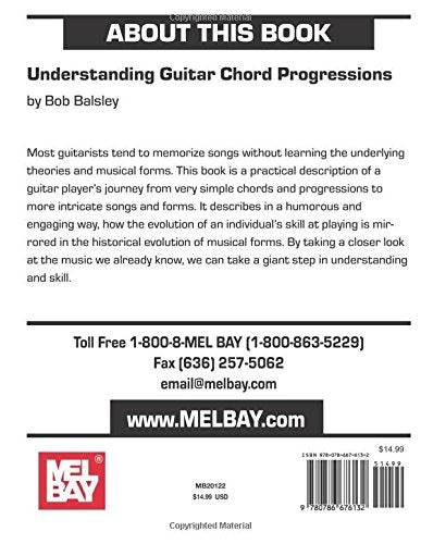 Understanding Guitar Chord Progressions,Used