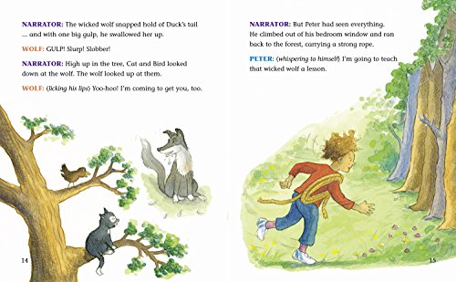 Peter and the Wolf: Gold/Band 9 (Collins Big Cat),Used