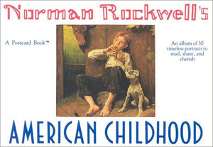 Norman Rockwell's American Childhood: A Postcard Book (Running Press Postcard Books),Used
