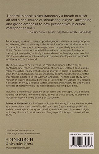 Creating Worldviews: Metaphor, Ideology and Language,Used