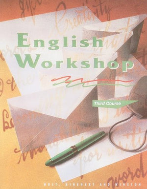 Hrw English Workshop: Student Edition Grade 9-used