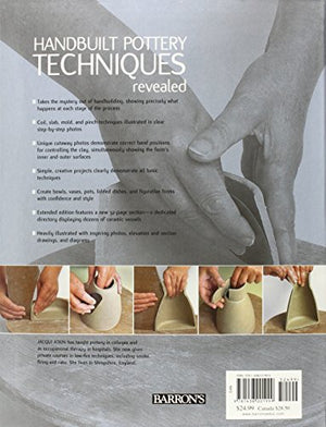 Handbuilt Pottery Techniques Revealed: The Secrets of Handbuilding Shown in Unique Cutaway Photography,Used
