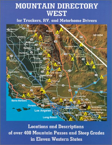 Mountain Directory West for Truckers, RV, and Motorhome Drivers,Used