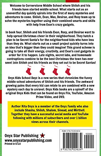 Onyx Kids Shiloh's School Dayz: The Secret Santa (Onyx Kids School Dayz),Used