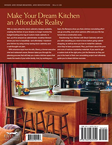 Transforming Your Kitchen with Stock Cabinetry: Design, Select, and Install for a Custom Look at the Right Price,Used